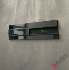 Siyah Boş-Dolu Değiştirilebilir Kapı