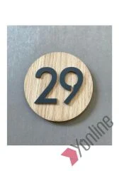 Roun MDF Serisi Kapı Numarası