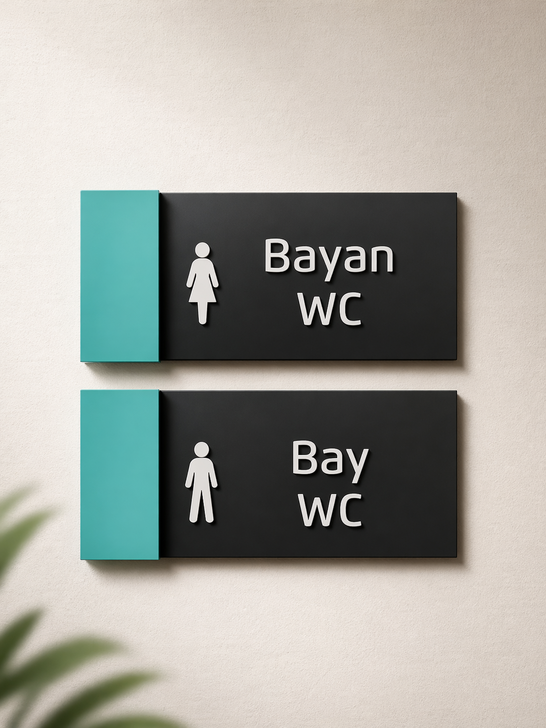 Mint Yeşili WC Levhası